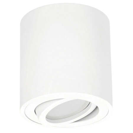 MALDA White spot ceiling luminaire, IP20, GU10, 220-240V, round white EDO777232 Edo Solutions